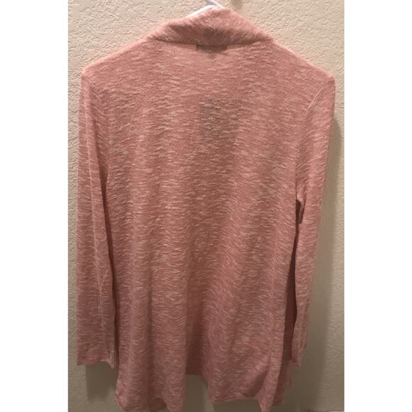 Verve Ami Womens Medium Rose Pink Soft Sweater Open Front NWT - Picture 2 of 5